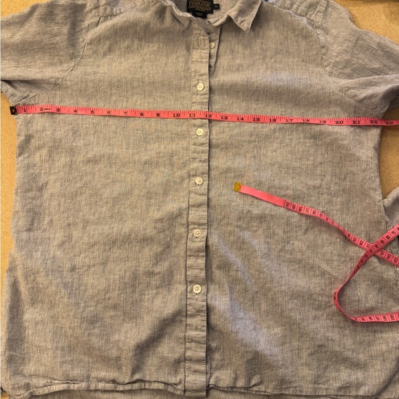 Pendleton Light Gray Blouse - Picture 5 of 6